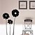 cheap Wall Stickers-Three Sunflower Wall Sticker