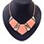 cheap Necklaces-Women&#039;s Choker Necklace Ladies Luxury European Fashion Synthetic Gemstones Alloy Pink Necklace Jewelry For Party Daily