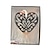 levne Kancelářské potřeby a dekorace-Hollow-Out Heart Shaped Tassel Metal Bookmark