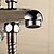 baratos Torneiras de Banheira-Torneira de Chuveiro / Torneira de Banheira - Moderna / Modern Cromado Banheira e Chuveiro Válvula Cerâmica Bath Shower Mixer Taps / Monocomando Dois Buracos