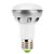 tanie Żarówki-YOKON E14 4W 6x3030SMD 300LM 6000K biały zimny LED Light Bulb miejscu (220-240V)