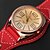 cheap Fashion Watches-Women&#039;s Wrist Watch Quartz Leather Red Hot Sale Analog Ladies Charm Fashion Dress Watch
