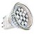 cheap Light Bulbs-GU4(MR11) LED Spotlight MR11 14 leds SMD 3528 Red AC 220-240