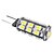 billige Bi-pin lamper med LED-1W G4 LED-kornpærer T 26 SMD 3528 50 lm Varm hvit AC 12 V