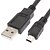 billige USB-kabler-USB 2.0 han til mini USB 2.0 mandlige kabel sort (1,5 m)