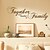 cheap Wall Stickers-Together We Make Family Wall Sticker