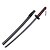 preiswerte Anime Cosplay Swords-Waffen Schwert Inspiriert von Dead Ichigo Kurosaki Anime Cosplay Accessoires Mann