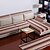 cheap Smart Home-Cotton Coffee Stripes Sofa Cushion 70*180