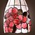 halpa Riipusvalot-40W Tiffany riipus valoa Stained Glass Shade kukkasuunnittelijat