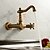 cheap Sprinkle® Kitchen Faucets-1279 Sprinkle® Kitchen Faucets - Antique / Traditional Antique Brass Waterfall Two Holes