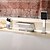 billige Badekraner-Badekarskran - Moderne Krom Romersk kar Keramisk Ventil Bath Shower Mixer Taps / Enkelt håndtak tre hull