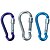 levne Nástroje pro kempování, karabiny a provazy-6 cm hliníkové slitiny Módní přezka na lezení (Random Color)