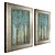 cheap Framed Arts-Hand-Painted Abstract / Abstract Landscape 100% Hang-Painted Oil Painting,Modern Two Panels Canvas Oil Painting For Home Decoration