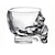 billige Glas-Skull Shot Glass