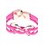 abordables Bracelet-couleur lureme®candy charme infini pu bracelet (couleur aléatoire)