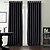 cheap Curtains Drapes-Curtains Drapes Bedroom Solid Colored 100% Polyester / Polyester Print