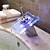abordables Robinets de lavabo Sprinkle®-Robinet de salle de bain Sprinkle®  ,  Moderne  with  Chrome 1 poignée 1 trou  ,  Fonctionnalité  for Lumineux LED / Centerset