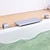 Недорогие Смесители для ванны-Смеситель для ванны - Современный Хром Римская ванна Керамический клапан Bath Shower Mixer Taps / Две ручки три отверстия