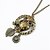 abordables Colliers-Alliage unique avec le collier de pendentif en forme de hibou de femmes