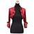 cheap Wraps &amp; Shawls-Long Sleeve Coats / Jackets Satin Wedding / Party Evening Wedding  Wraps With Ruched / Flower