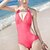 זול ביקיני ובגדי ים-Triangle One-piece Slim Swimming Suit