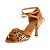 cheap Latin Shoes-Women&#039;s Latin Shoes / Ballroom Shoes Leatherette Heel Buckle Customized Heel Customizable Dance Shoes Leopard