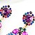 cheap Earrings-Women&#039;s Drop Earrings Hollow Out Drop European Rhinestone Imitation Diamond Earrings Jewelry For Party Daily