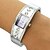 levne Módní hodinky-Dámské Módní hodinky Náramkové hodinky imitace Diamond Křemenný Kapela Třpyt Náramek Stříbro
