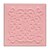 cheap Cake Molds-Silicone Flower Embossing Square Mold Lace(Random color)