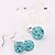 abordables Parure Bijoux-Femme Cristal Citrine Parure de Bijoux Boucle d&#039;Oreille Pendantes Collier Balle Harmonie Boule dames Mode Cristal Des boucles d&#039;oreilles Bijoux 9 / 10 / 11 Pour Soirée Mariage Anniversaire Cadeau