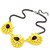 cheap Necklaces-Leaf Luxury Casual Resin Rhinestone Imitation Diamond White Black Yellow Fuchsia Green Necklace Jewelry For