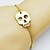 cheap Bracelets-Women&#039;s Chain Bracelet Skull Halloween Memento Mori Alloy Bracelet Jewelry For Daily