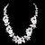 ieftine Seturi de Bijuterii-Pentru femei Zirconiu Cubic Imitație de Perle Ștras Nuntă Petrecere Ocazie specială Zi de Naștere Logodnă Aliaj Σκουλαρίκια Coliere