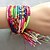 cheap Bracelets-Women&#039;s Friendship Bracelet Vintage Bracelet Ladies Unique Design Fashion Colorful Alloy Bracelet Jewelry Red For Party Daily