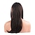 cheap Synthetic Trendy Wigs-Synthetic Wig Straight Straight Layered Haircut With Bangs Wig Long Synthetic Hair 22 inch Women&#039;s Brown