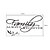 economico Adesivi decorativi parole e citazioni-Famiglia Always &amp; Forever Wall Stickers