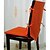 tanie Tekstylia kuchenne i stołowe-Modern Style 100% Cotton pomarańczowy osad Novelty Pad Katedra i krzesło Ustaw