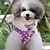 cheap Dog Clothes-Dog Coat Dog Clothes Polka Dot Purple Pink Cotton Costume For Pets