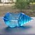 levne Popelníky-Modrá ulita Style sklo popelník