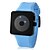 billiga Armbandsur-Moderiktigt Armbandsur med Silikonband (blå)