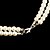 abordables Conjuntos de joyas-Mujer Marfil Perla Juego de Joyas Perla Aretes Joyas Para Boda Fiesta Aniversario Regalo Pedida / Pendientes / Collare