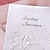 olcso Esküvői meghívók-Tri-Fold Esküvői Meghívók Meghívók Pillangó stílus Gyöngy-papír 15*15 cm Pillangó