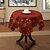 olcso Asztalterítők-Poliészter Négyzet Asztalterítők Virágos Asztali dekorációk