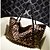 baratos Clutches &amp; Bolsas de Noite-moda leopardo impressão misturando bolsas para ocasião casual