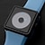 Недорогие наручные часы-Модные часы с силиконовым ремешком (синие)