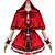 voordelige Film- &amp; TV-themakostuums-Sprookje Cosplay Kostuums Feestkostuum Dames Kerstmis Halloween Carnaval Festival / Feestdagen Fluweel Dames Gemakkelijk Carnaval Kostuums Patchwork Effen / Kleding / Mouwen / Mantel / Kleding