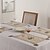 abordables Napperons et sous-verres et dessous de plat-Lin Rectangulaire Sets de table Fleur Décorations de table