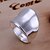 cheap Rings-Band Ring Silver Silver Plated Alloy Ladies Unusual Unique Design / Women&#039;s