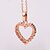 cheap Necklaces-Cubic Zirconia Pendant Necklace Zircon Alloy Necklace Jewelry For Casual