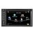 cheap Car Multimedia Players-6.2 inch 2 DIN 800 x 480 Windows CE Car DVD Player  for Built-in Bluetooth RDS Steering Wheel Control Subwoofer Output Touch Screen